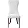 Uttermost Caledonia White Armless Chair