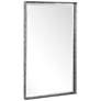 Uttermost Callan Aged Silver 20 1/4" x 30 1/4" Vanity Mirror