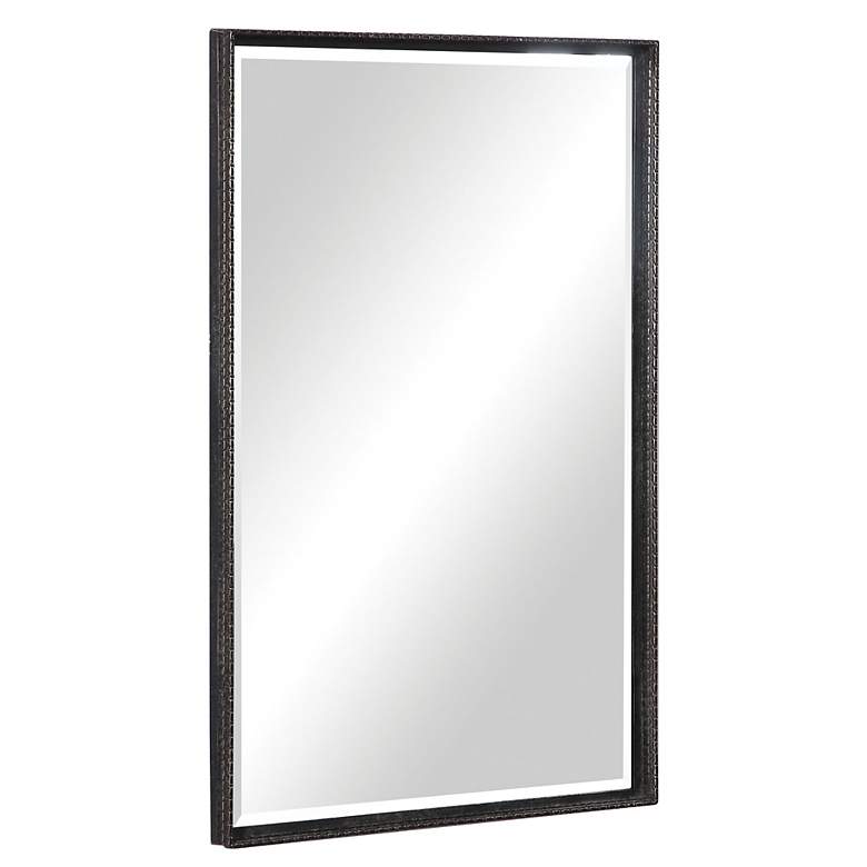 Image 3 Uttermost Callan Bronze 20 1/4" x 30 1/4" Vanity Wall Mirror more views
