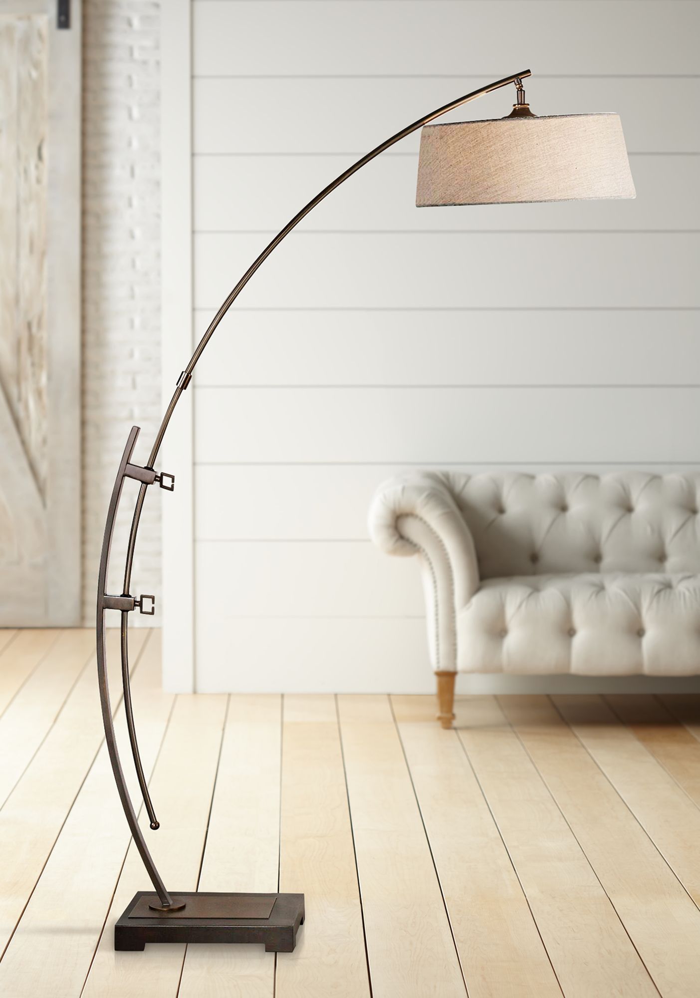 arc lamp bronze