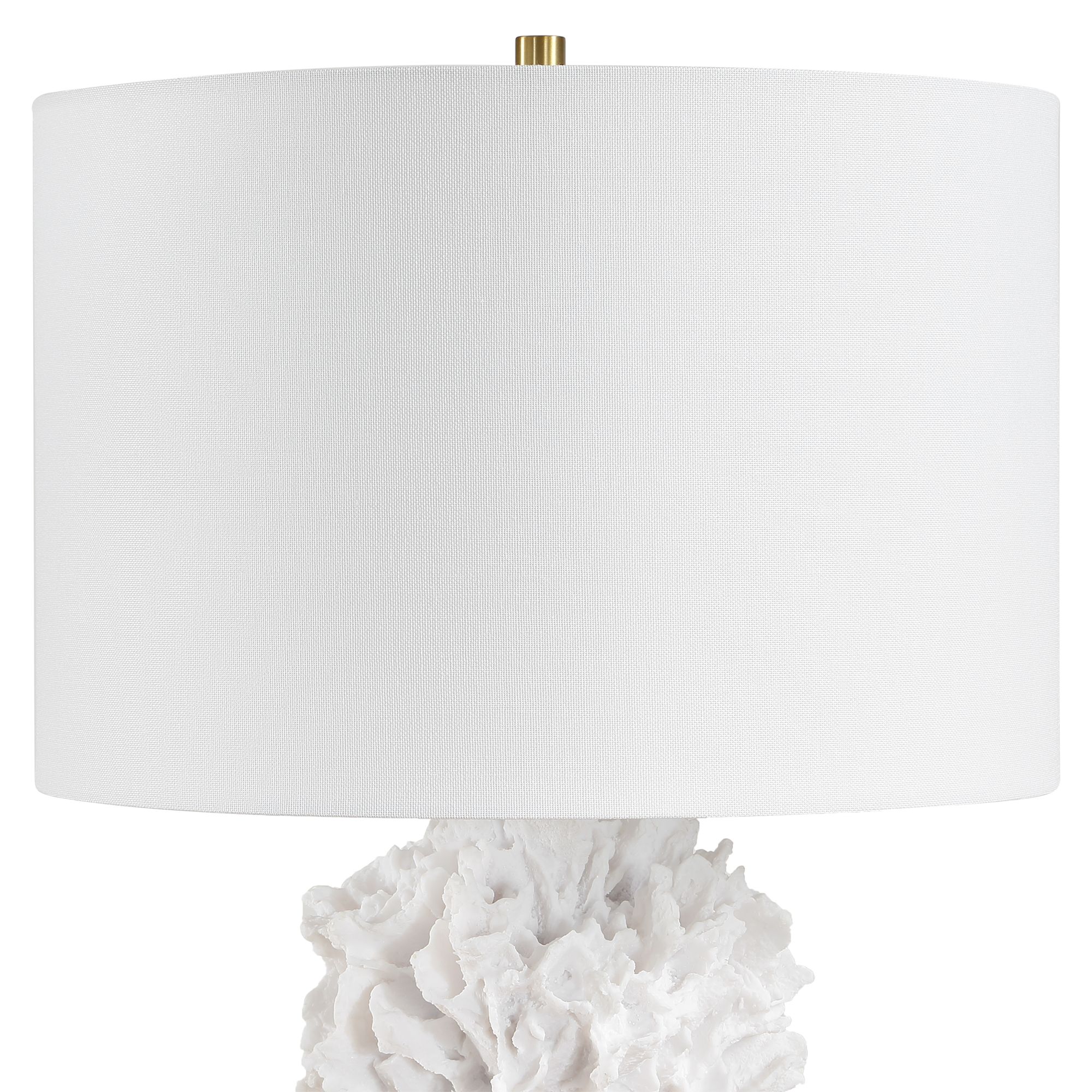 Image 3 Uttermost Cambre 26" White Table Lamp more views