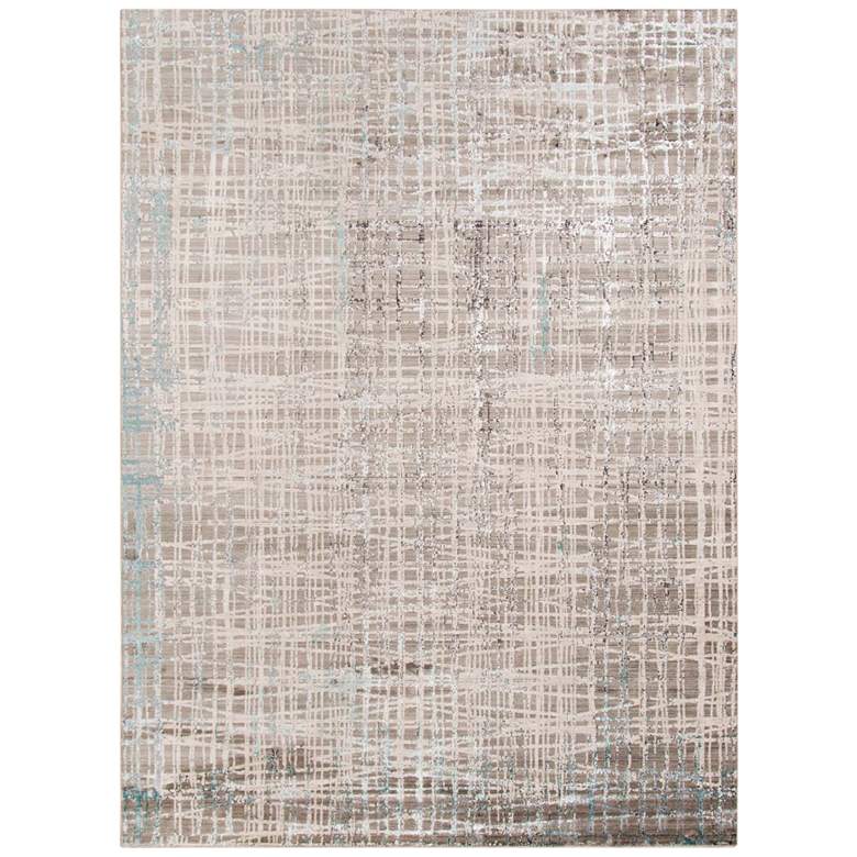 Image 1 Uttermost Cameran 5'x8' Gray Abstract Area Rug