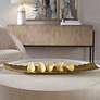 3_Uttermost Camilla Gold Aluminum Rectangular Tray more views