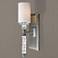 Uttermost Campania 1 Lt Frosted Glass Wall Sconce