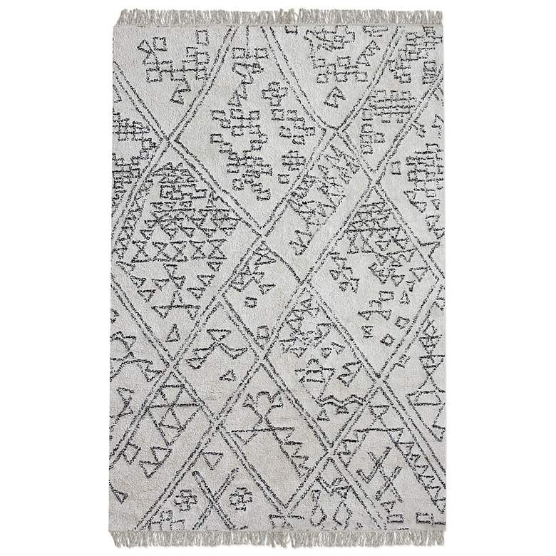 Image 2 Uttermost Campo 5&#39;x8&#39; Ivory Tribal Area Rug