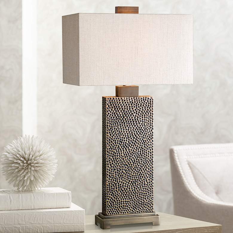 Image 1 Uttermost Canfield Coffee Bronze Table Lamp