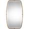 Uttermost Canillo Gold 21" x 36" Floating Wall Mirror
