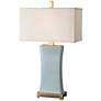 Uttermost Cantarana 29" Blue Gray Modern Ceramic Table Lamp