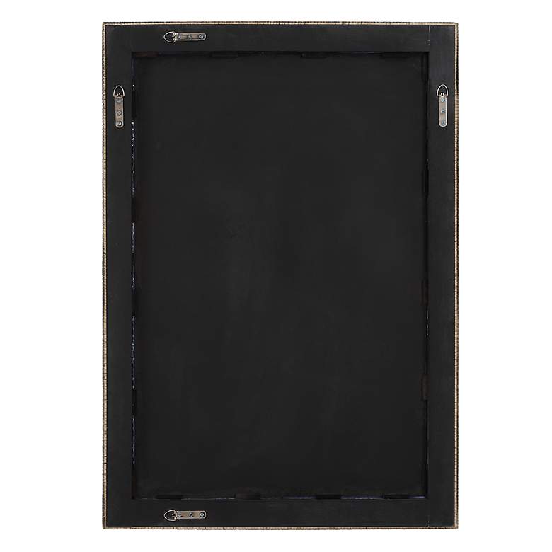 Image 7 Uttermost Cape Whitewash Rattan 29" x 41" Wall Mirror more views