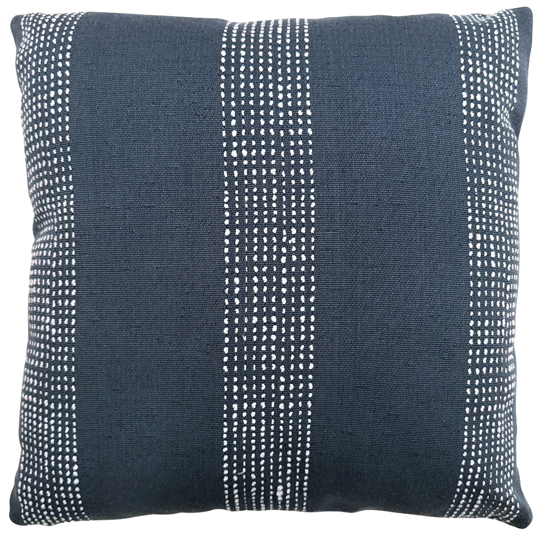 Image 2 Uttermost Caper Blue 20" Square Outdoor Pillow