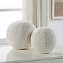 1_Uttermost Capra Natural Fabric Ball Pillows Set of 2