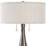 5_Uttermost Cardoni 32" High White with Smoked Bronze Glass Table Lamp more views