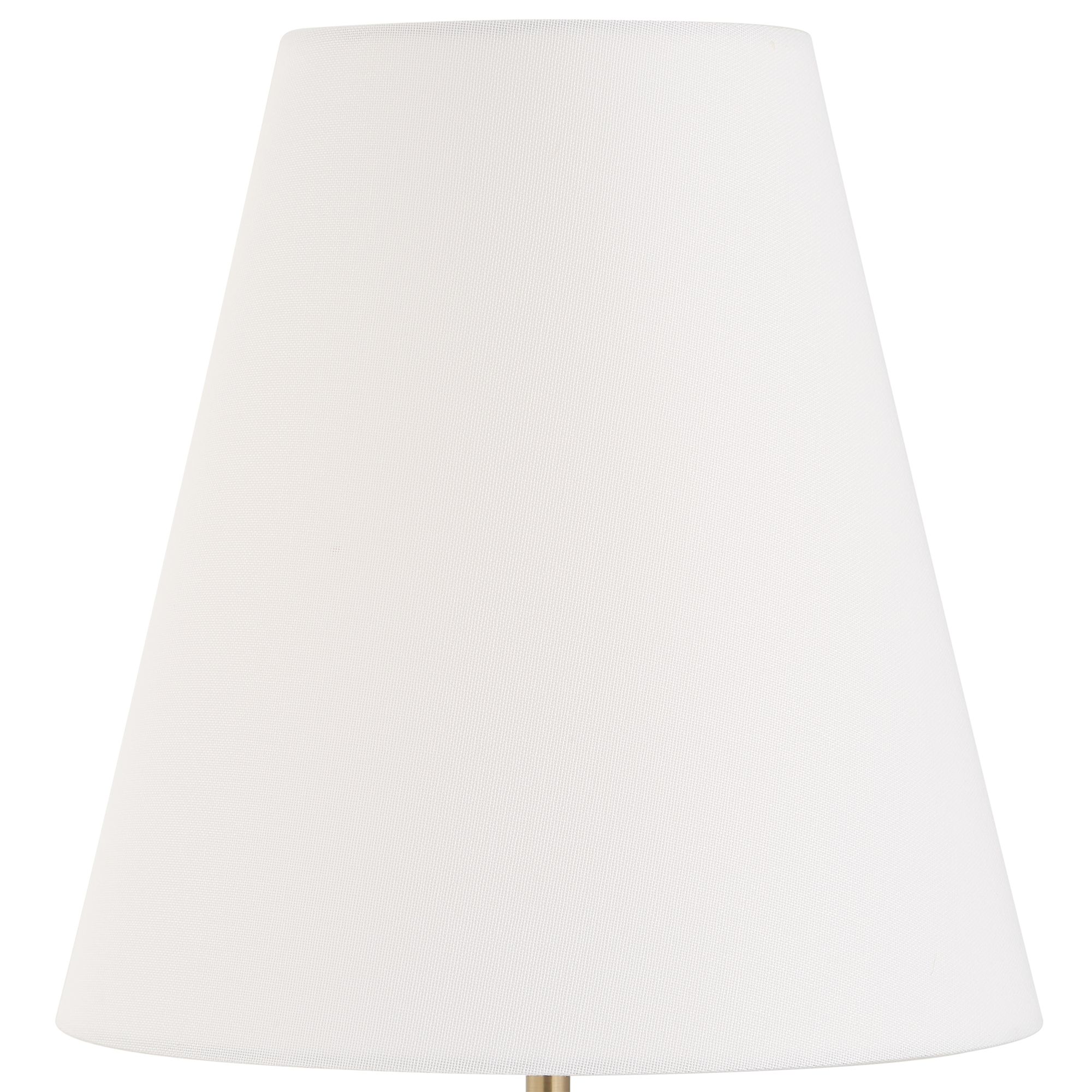 Image 6 Uttermost Cardoni 34 1/2" White and Smoke Bronze Glass Buffet Lamp more views