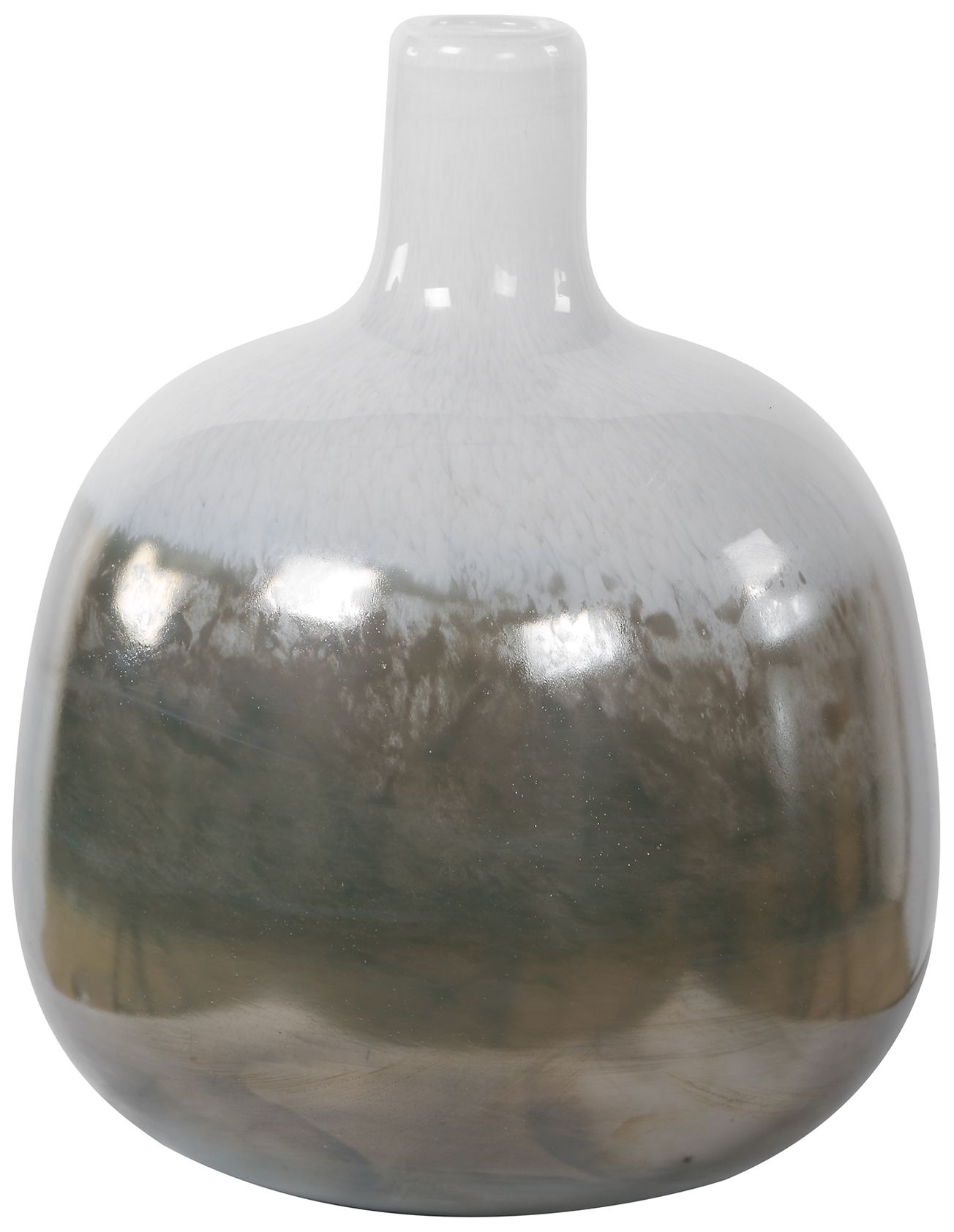 Image 5 Uttermost Cardoni Smoke Glass Set of 2 Vases more views