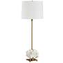 3_Uttermost Caronia 35 1/2" Ivory and Brass Buffet Lamp more views