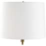 4_Uttermost Caronia 35 1/2" Ivory and Brass Buffet Lamp more views