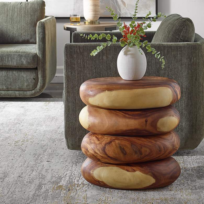 Image 1 Uttermost Carrillo Suar Wood End Table