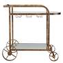 3_Uttermost Carrinho 38 1/4" Wide x 36 1/4" High Bar Cart more views