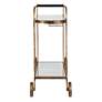 4_Uttermost Carrinho 38 1/4" Wide x 36 1/4" High Bar Cart more views