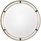 Uttermost Carrizo Distressed Rustic Bronze 36 1/4" Round Wall Mirror
