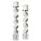 Uttermost Casen Ivory Stone Candleholders Set of 2