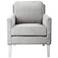 Uttermost Cavalla Steel Gray Accent Chair
