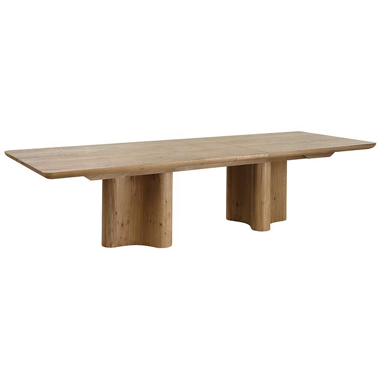 Image 4 Uttermost Cecelia Reclaimed Oak Dining Table more views