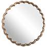 4_Uttermost Cerrito Brass 34" Round Mirror more views