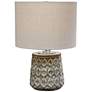 Uttermost Cetona Old World Blue-Gray Accent Table Lamp