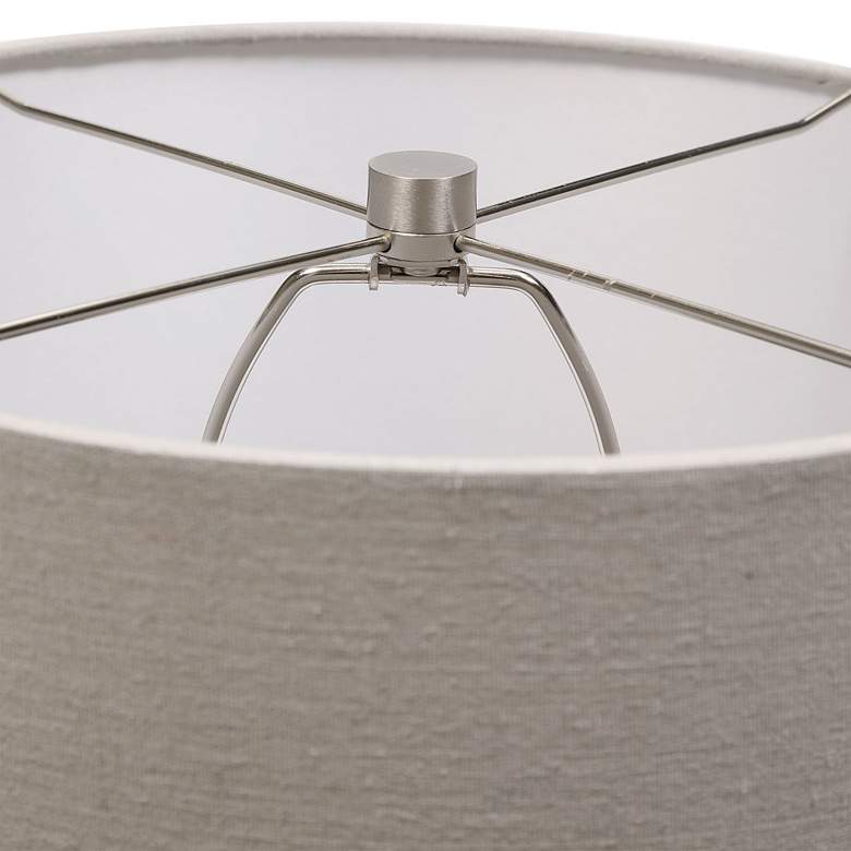 Image 5 Uttermost Cetona Old World Blue-Gray Accent Table Lamp more views