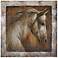 Uttermost Champion 30" Square Horse Wall Art