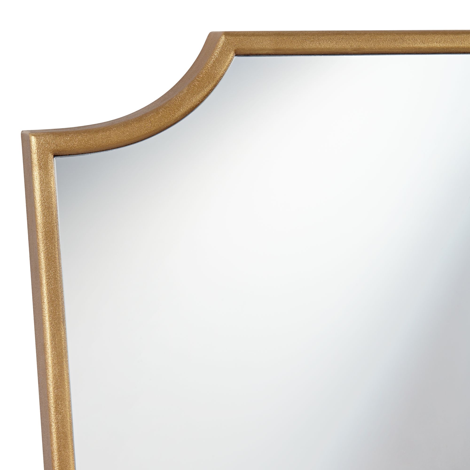 Image 3 Uttermost Champlain 22 x 36 3/4" Warm Gold Wall Mirror more views