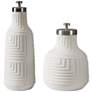 Uttermost Chandran White Decorative Containers Set of 2