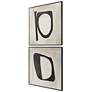 3_Uttermost Characters 2-Piece 41" Square Hand Painted Framed Canvas Wall Art more views