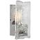 Uttermost Cheminee 11 3/4"H Thick Slump Glass Wall Sconce