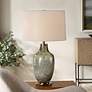 2_Uttermost Chianti 27 1/2" Olive Green Glass Table Lamp