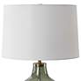 6_Uttermost Chianti 27 1/2" Olive Green Glass Table Lamp more views