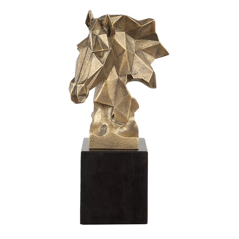 Image 2 Uttermost Chiseled Horse Bust 13 1/4" H Sculpture