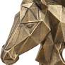 5_Uttermost Chiseled Horse Bust 13 1/4" H Sculpture more views