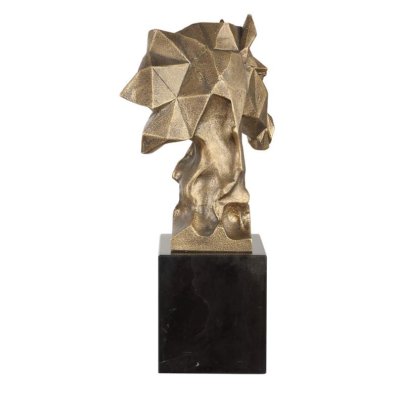 Image 6 Uttermost Chiseled Horse Bust 13 1/4" H Sculpture more views