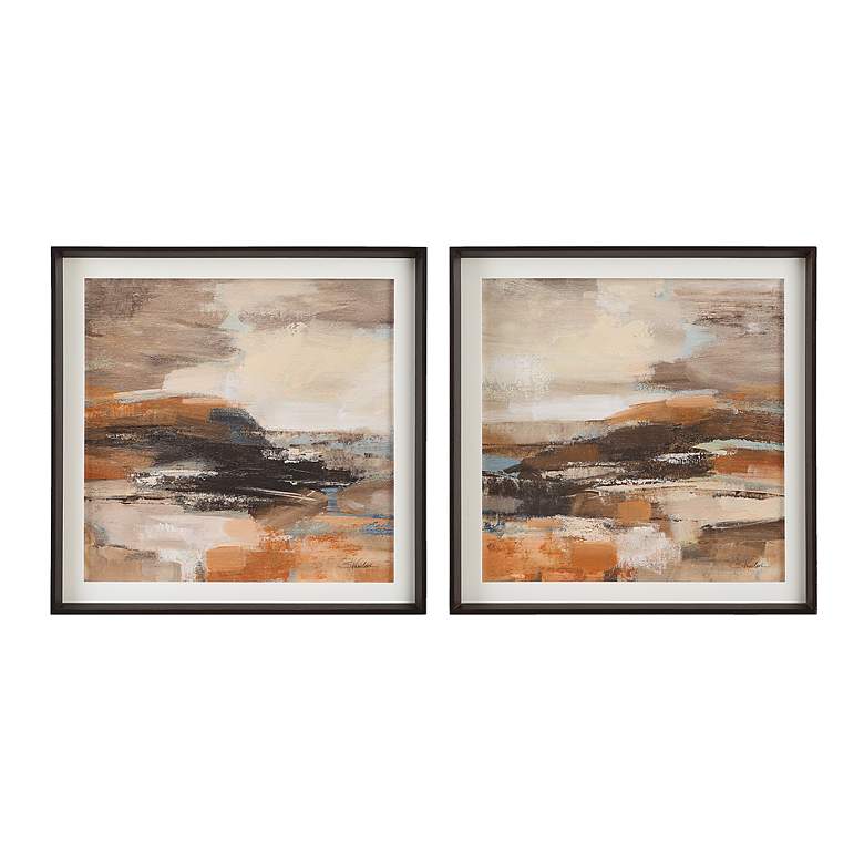 Image 2 Uttermost Cinnamon Shore 2-Piece Framed Prints