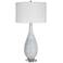 Uttermost Clariot 31 3/4" High Blue and White Ceramic Table Lamp