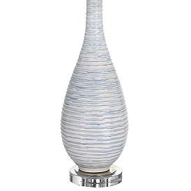 Image4 of Uttermost Clariot Blue and White Ceramic Table Lamp more views