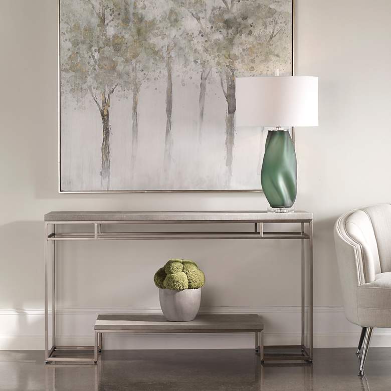 Image 1 Uttermost Clea 54" L X 30" H Console Table