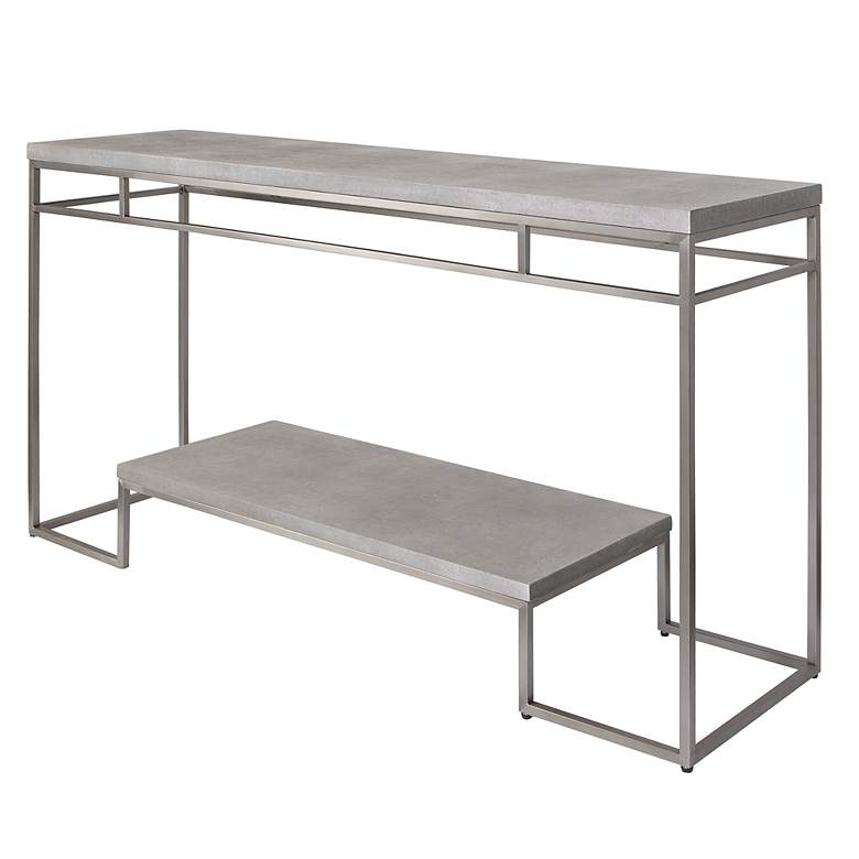 Image 3 Uttermost Clea 54" L X 30" H Console Table more views