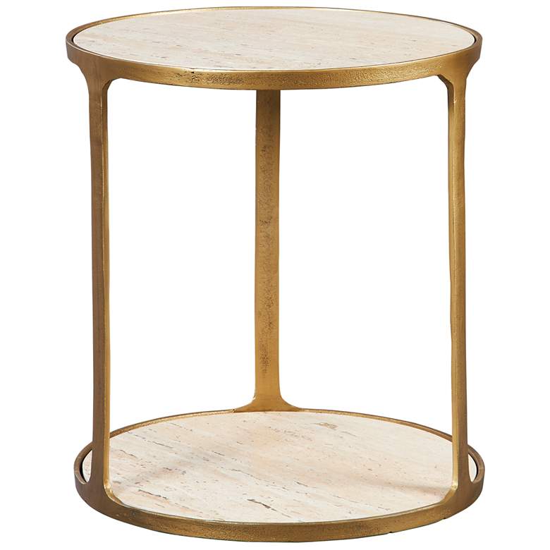Image 1 Uttermost Clench 21.25 inch x 23.25 inch Side Table