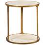 Uttermost Clench 21.25" x 23.25" Side Table