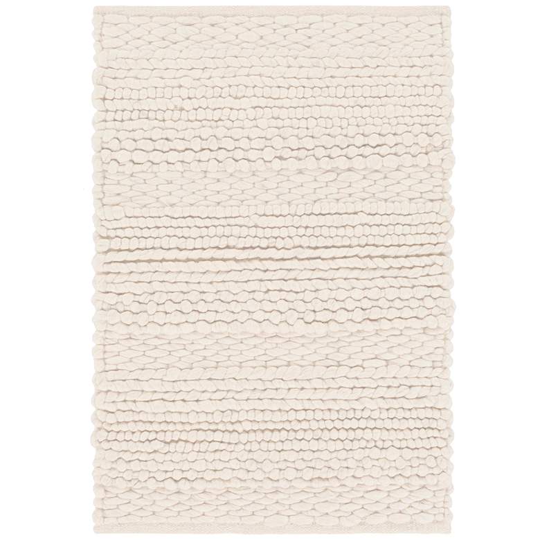 Image 2 Uttermost Clifton 71162 5&#39;x8&#39; Ivory Wool Loop Area Rug