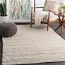 Uttermost Clifton 71162 5&#39;x8&#39; Ivory Wool Loop Area Rug