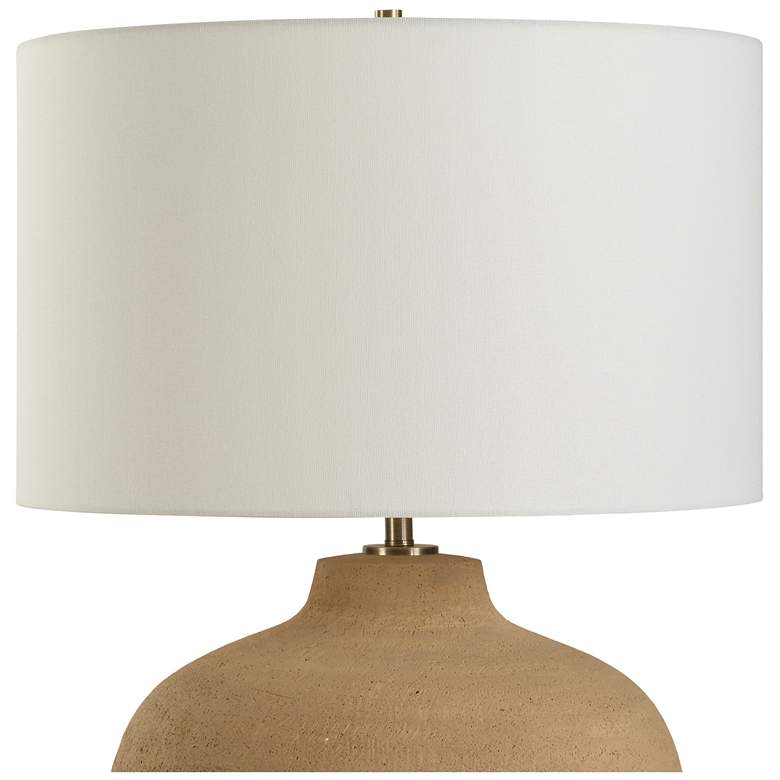 Image 4 Uttermost Cline 28 1/4" Terracotta Table Lamp more views